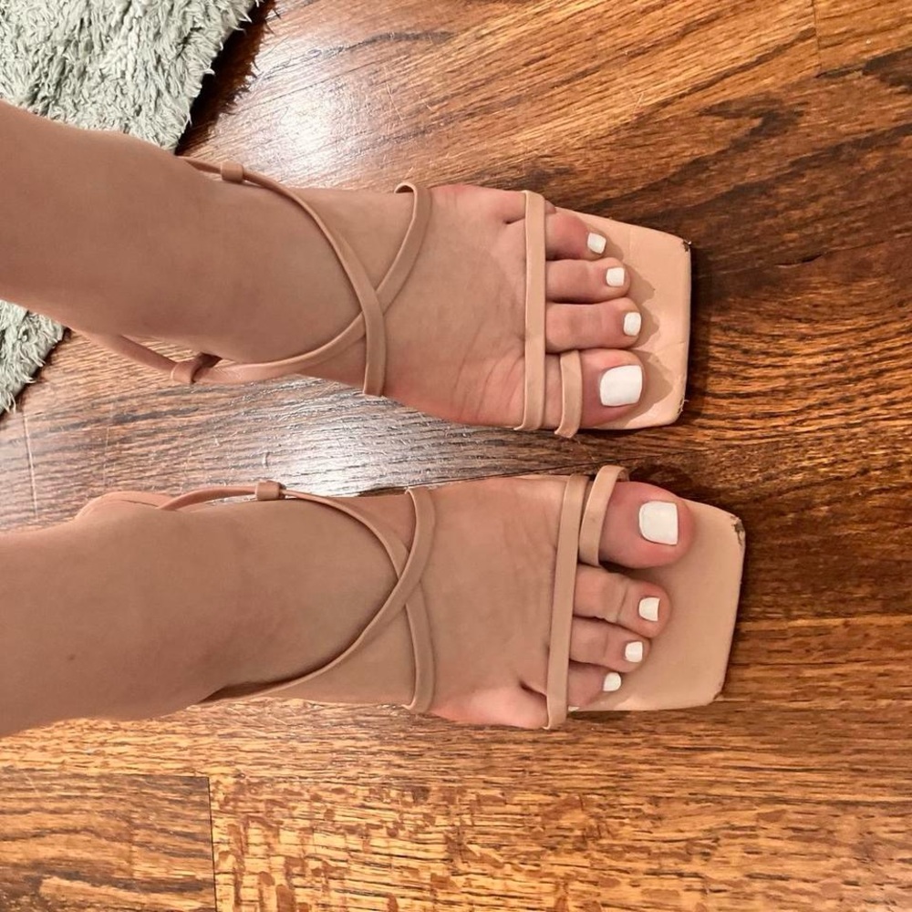 Anne Michelle Tan Heeled Sandals